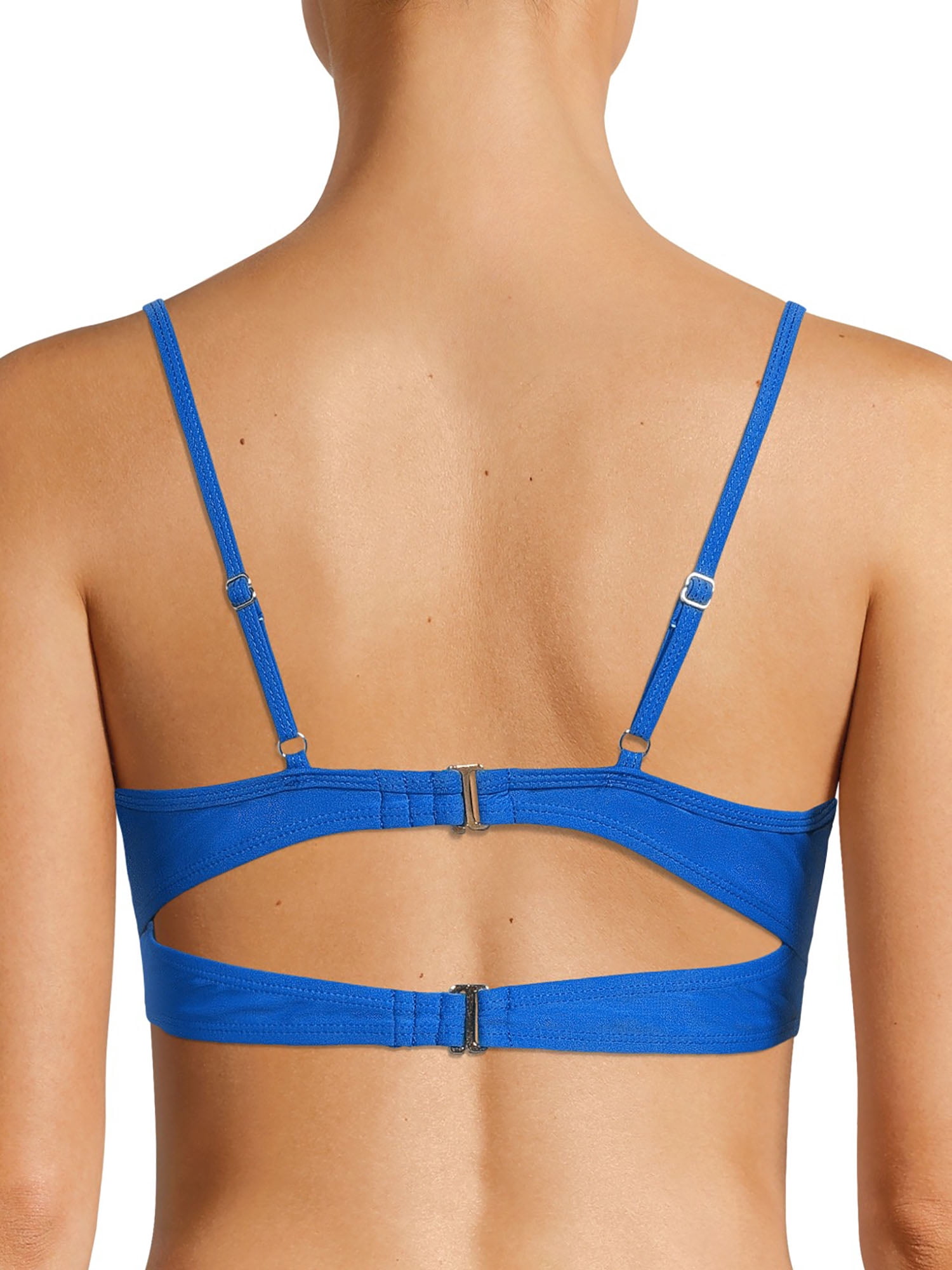 Nicole Miller Women's Twist Front Bikini Swimsuit Top