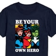 thumbnail image 3 of Marvel - Be Your Own Hero - Men's Short Sleeve Graphic Tee, 3 of 5