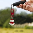 thumbnail image 5 of Christmas Plastic Keychain Accessory Black for Car Keys Purse Backpack, 5 of 6