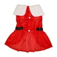 thumbnail image 2 of YINKUU Santa Dog Christmas Dress Skin Friendly Breathable Elastic Pet Winter Clothes for Small Dogs Cats, 2 of 15