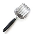 thumbnail image 4 of Cuchara para arena para gatos Billuyoard Suministros metálicos fácil de limpiar con mango de goma Gris, 4 of 6