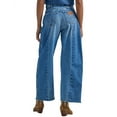 thumbnail image 2 of Wrangler Women's Medium Wash Mid Rise Color Block Together Again Wide Leg Jeans - 112334668 30W x 28L, 2 of 4