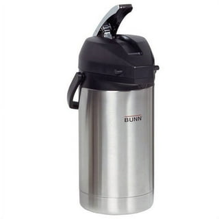Vondior iSH09-M609578mn Airpot Coffee Dispenser with Pump - Insulated  Stainless Steel Coffee Carafe (102 oz) - Thermal Beverage Dispenser -  Thermos Urn