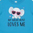 thumbnail image 4 of Inktastic Elephant My Great Aunt Loves Me Boys or Girls Baby T-Shirt, 4 of 5