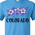 thumbnail image 4 of Inktastic Colorado Columbine Flowers T-Shirt, 4 of 5