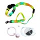 thumbnail image 1 of For AirTag Tracker Protective Case Set, LED Pet Collar with Rope, Bell, Film (M Size) - Orange, 1 of 5