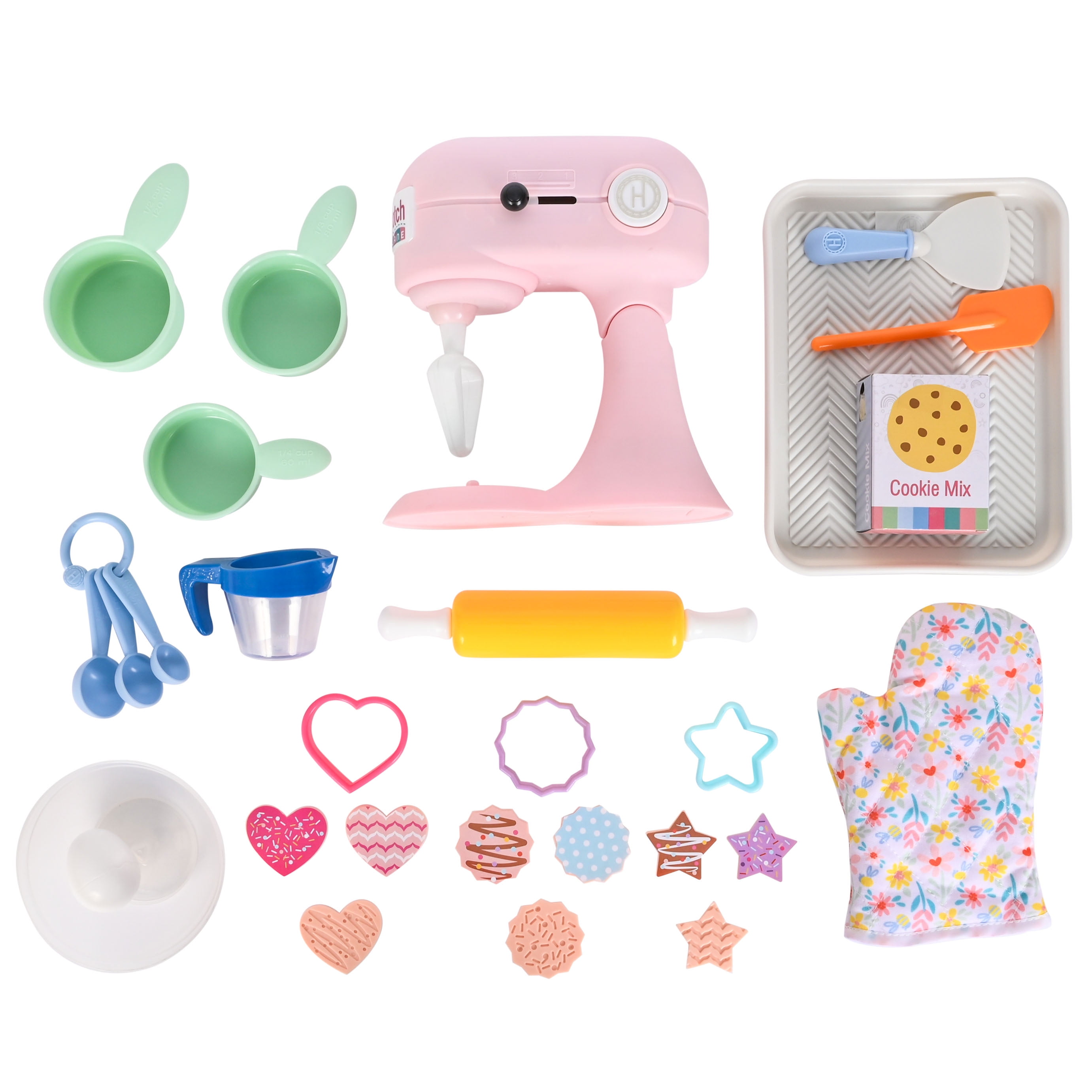 Hopscotch Lane Let’s Bake Together 20 – Baby Doll Baking Set for Children Ages 3 and up