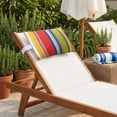 thumbnail image 6 of Waterproof Beach Chair Pillow, 11x15.7in Type B Adjustable Headrest Lumbar Support Cushion with Strap, Durable Waterproof, Comfortable Foam Filling, for Outdoor Use, Beach & Patio, 6 of 8