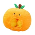 thumbnail image 1 of Sombrero de fruta de peluche jinwen Gorro naranja Accesorios de fotos, 1 of 7