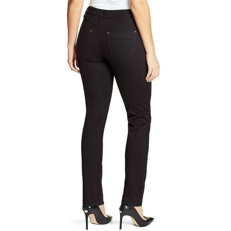 Bandolino - Bandolino Amy Straight Leg Denim Jeans in Black, Size 10 ...