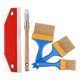 thumbnail image 1 of Juego de Herramientas de Pincel de Recorte, Pinceles de Borde de Pintura para , Pinceles Decorativos Redondos para Pintura de Casa, 1 of 6