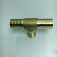 thumbnail image 3 of Conector en T Baoblaze Latón Dorado 14 14mm, 3 of 8
