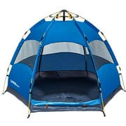 Tente de camping en dôme pour 4 personnes Tente de camping à cabine automatique Tente instantanée pour le camping, la randonnée, l'alpinisme, installation facile