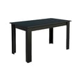 thumbnail image 1 of Mesa de Comedor Madesa Rectangular con Tablero de Madera 5231 Negro, 1 of 8