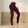 thumbnail image 2 of hotojiny Women's Valentines Day Leggings Spring Fashion Outfits Gifts Soft High Waisted Workout Yoga Pants, 2 of 5