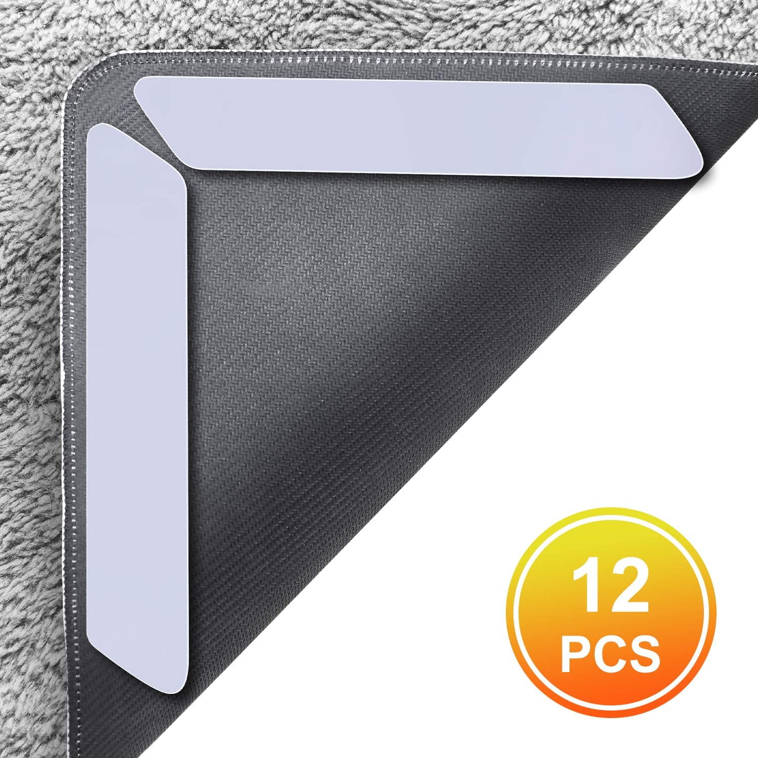 Carpet Tape 16PCS For Hardwood Floors, Double Sided Rug Pad Grippers