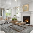 thumbnail image 3 of Living District Rohan 60" 6-Light Transitional Metal Chandelier in Brass, 3 of 9