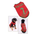 thumbnail image 5 of Lunxisen 1 Pcs Pet Soccer Shirt Breathable Mesh Garment for Small Dogs Cats Lightweight Outdoor Play Apparel Pet Costume Uniform, 5 of 9