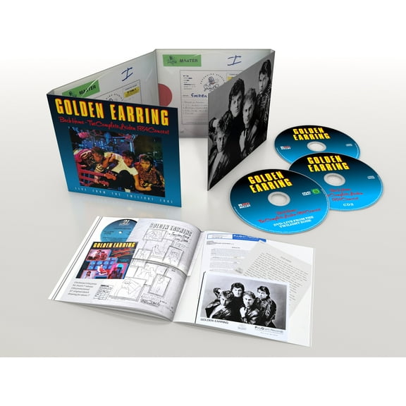 Golden Earring - Back Home: The Complete 1984 Leiden Concert - 2CD DVD PAL Region 0 - Music & Performance - CD