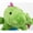 Green, variant on goDog Dragons Squeaky Plush Dog Toy, Chew Guard Technology, Pink, Large