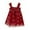 Red, variant on Daznico Toddler Girls Sleeveless Holiday Party Sequin Dress Dance Party Dresses Clothes,Mardi Gras Clothing,4-5 Years