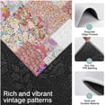 thumbnail image 3 of Pioneer Flower Floral Print Pattern Kitchen Rugs Sets Of 3,Kitchen Runner Rugs Non Skid Washable,Decorative Kitchen Floor Mats for Kitchen,Sink,Laundry,17"x30"+ 17"x47" + 17"x59", 3 of 6
