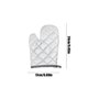 thumbnail image 3 of Guante de Horno, Guantes Resistentes al Calor, Mitón Protector, con Agarre Antideslizante, con Lazo para Colgar, 20x17cm/24x17cm/27x17cm/32x17cm/28x17cm, para Cocina, Hornear, Uso en Microondas, 3 of 6