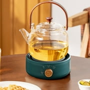 Electric Mini Stove Portable, 6.7 Hot Plate 700W Electric Ceramic Stove for Boiling Water, Making Tea and Coffee