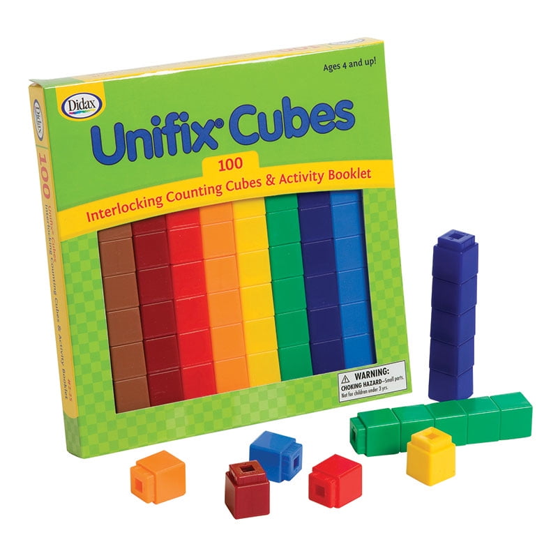 Maths Link Counting Cubes New Pack of 50 brown cubes 