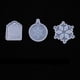 thumbnail image 3 of de de Fundición de Resina con Colgante de Navidad de Silicona de 3 Piezas, Regalo único Baoblaze Moldes de resina temática de vacaciones, 3 of 8