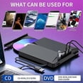 thumbnail image 4 of USB 3.0 Type-c External DVD RW CD Drive Burner Reader Player, 4 of 5