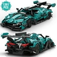 thumbnail image 3 of Technic Super Voitures Modèle Blocs de Construction Niveau Difficile Adultes Défi Véhicule Voiture de Course Briques Jouets de Constructionstatique Sans Boîte Télécommande, 3 of 4