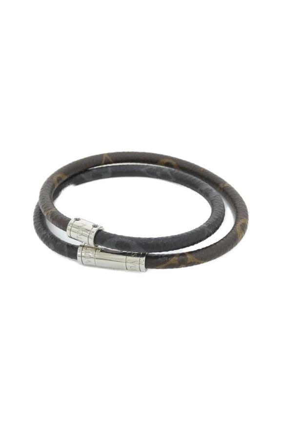 Pre-Owned Louis Vuitton Monogram + Eclipse Keep It Bracelet M6555E