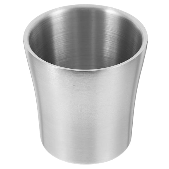 FRCOLOR Stainless Steel Toothbrush Holder Cup 180ML Bathroom Tumbler Color for Men Women Students