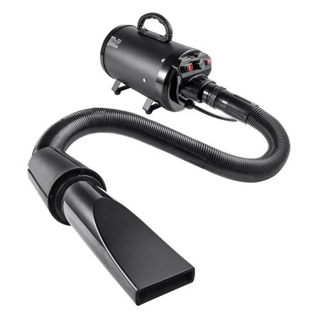 4.3HP Dog Blower Dryer 2800W Professional Pet Grooming Equipment with Adjustable Heat/Speed, 4 Attachments & Flexible Hose for Efficient Drying