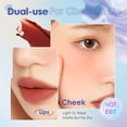 thumbnail image 5 of FOCALLURE Matte Lips Mud Set Lipstick Blush Eyeshadow 12 Colors Long Lasting Velvet Lip Balm With Makeup Cosmetics With Brush, 5 of 5