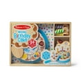 thumbnail image 2 of Melissa & Doug Birthday Party Cake - Wooden Play Food With Mix-n-Match Toppings and 7 Candles, 2 of 8