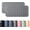 Gray, variant on 2 Pack PETGLE Silicone Dish Drying Mat for Kitchen Counter Heat Resistant Pads Hot Dishes Waterproof with Under Sink Soap Holder Coffee Bar Accessories Women Gifts Extra Large 18"x16" Light Gray