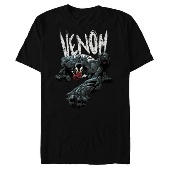 Marvel Venom Eddie Brock - Short Sleeve Blended T-Shirt for Adults - Customized-Black
