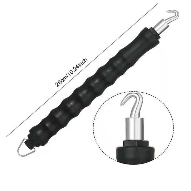 Herramienta semiautomática para atar varillas de refuerzo con gancho de acero recto, herramienta automática para vallas de torsión de metal y hormigón de 300 mm.