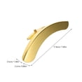 thumbnail image 4 of KAKOWELY Banjo Tailpiece Protector Universal Banjo Replacement Parts Gold Banjo Armrest Protector Banjo Accessory For Resonator Banjo Simple Installation,7.01X"X1.38"X0.87", 4 of 5