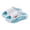 Light Blue, variant on CPNG Men's Sport Slides Sandals Soft Thick Sole Lightweight Athletic Slide Sandal with Massage Footbed for Indoor Outdoor Pool Beach Shower