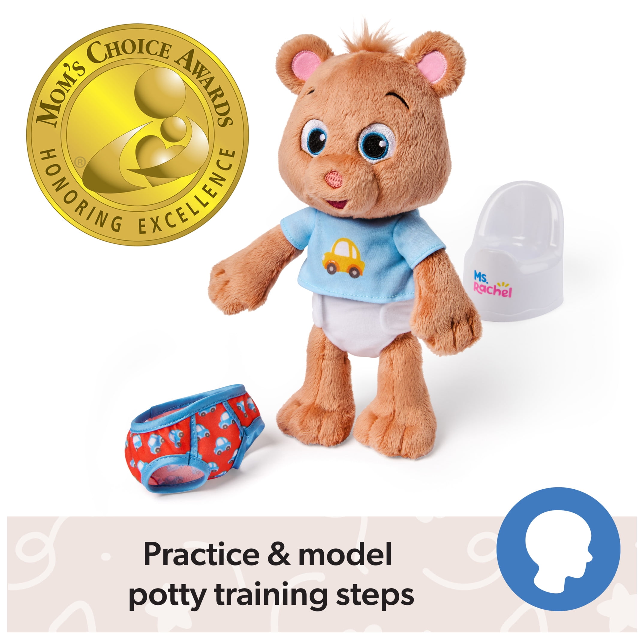 Ms. Rachel Official Potty Time with Bean Doll for 18 Months  3+ Years  (图5)