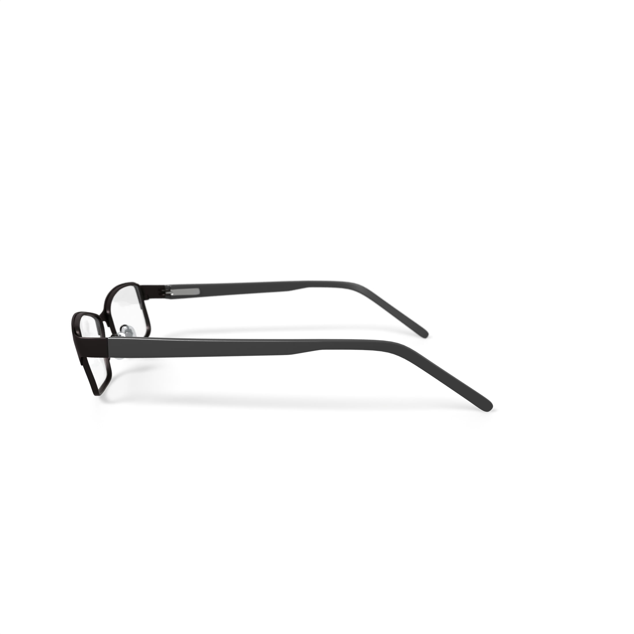 Walmart Youth FM13032 Rectangular Prescription Eyeglasses with Case, Gunmetal