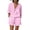 Pink, variant on Hvogkswy Women Two Piece Linen Sets, Solid Color Short Sleeve V-Neck Tops and Wide Leg Shorts with Pockets Loose Breathable Hawaiian Beach Vacation Summer Outdoor Casual Set