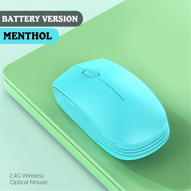 NARABB Wireless Computer Mouse Desktop Notebook Business Office Portable Optical Mouse (battery Version)
