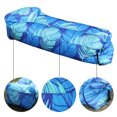 thumbnail image 1 of Canapé d'Air Extérieur Gonflable : Canapé d'Air Imperméable à Motif de Feuilles, Chaise de Camping, 1 of 9