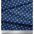 thumbnail image 2 of Soimoi Cotton Cambric Fabric Check & Geometric Print Fabric by The Yard 42 Inch Wide, 2 of 5