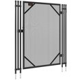 thumbnail image 2 of Removable Pool Fence Gate 4x2.5 FT - Safety Barrier for Inground Pools, Child Proof & Adjustable, 2 of 10