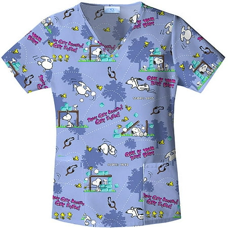 Best Shot Snoopy V-neck Top